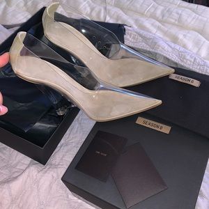 Yeezy Transparent Pumps